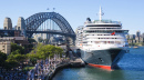 Queen Victoria in Sydney Harbor