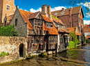 Canals of Bruges, Belgium