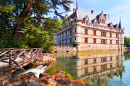 Chateau d'Azay-Le-Rideau, France