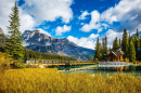 Bridge over Emerald Lake, Yoho NP, Canada