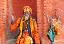 Sadhu Holy Man, Kathmandu, Nepal
