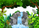 Waterfall in the Forest