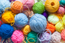 Colored Balls of Yarn