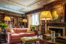 Library Room in the Hever Castle, England