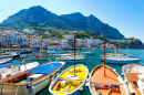 Marina Grande Harbor, Capri, Italy