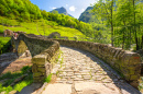 Salti Bridge, Lavertezzo, Switzerland