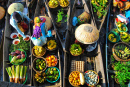 Floating Market at Banjarmasin, Indonesia