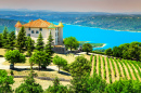 Aiguines Castle, Provence, France