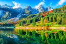 Gosausee Mountain Lake, Austria