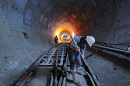 Railway Worker in Istanbul, Turkey