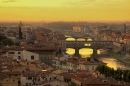 Sunset over Florence