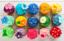 Colorful Cupcakes