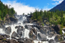 Waterfall Uchar, Altai, Siberia