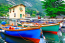 Torbole Village, Garda Lake, Italy