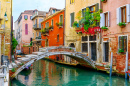 Narrow Canal in Venice