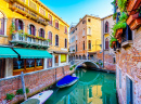 Narrow Canal in Venice