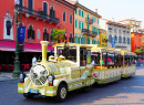 Tourist Train in Verona, Italy