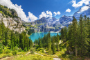 Oeschinen Lake, Swiss Alps