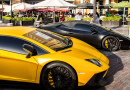 Lamborghini in the Parking Lot