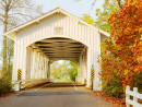 Larwood Covered Bridge near Scio, Oregon