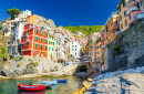 Riomaggiore Fishing Village, Cinque Terre, Italy