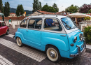 Vintage Fiat in Vittorio Veneto, Italy