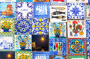 Souvenir Tiles in Lisbon, Portugal