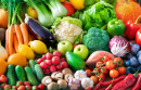 Assortment of Fresh Fruits and Vegetables