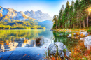 Eibsee Lake, Bavarian Alps