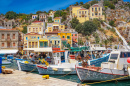 Island of Symi, Rhodes, Greece