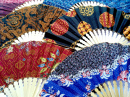 Handmade Batik Fans, Bali, Indonesia