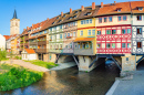 Krämerbrücke Arch Bridge, Erfurt, Germany