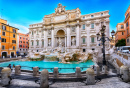 Trevi Fountain in Rome, Italy