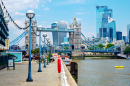 Tower Bridge and London City Skyline