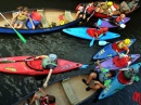 Canoe Traffic Jam