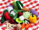 Felt Cornucopia of Vegetables