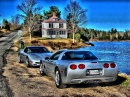 Corvettes Nose to Nose