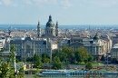 Budapest from atop Castle Hill