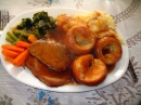 Roast Beef and Yorkshire Pudding