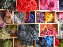 Dyed Wool in Ecuador