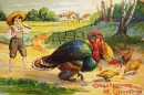 Vintage Thanksgiving Day Postcard