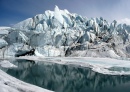 Mouth of the Matanuska Glacier, Alaska