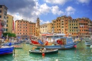 Camogli Fishing Village in Italy