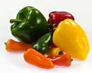 Various Colors of Sweet Peppers