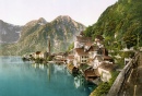 Hallstatt Village, Upper Austria, in 1900