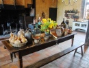 Kitchen of Château de Cormatin, France