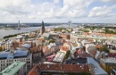 View of Riga from St. Peter's Church, Latvia