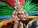 Aztec Dancer, Olvera St. Los Angeles