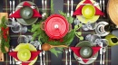 Christmas Dinner Table Setting