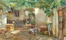 Patio with Children